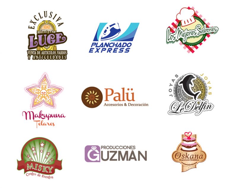 Diseño de Logotipos para Emprendedoras proyecto Mera Corfo